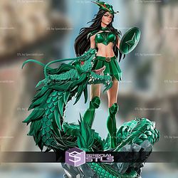 Shiryu Saint Seiya Female STL Files