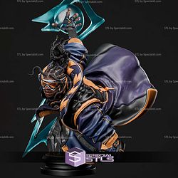 Static Shock Bust 242mm STL Files