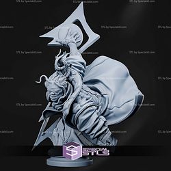 Static Shock Bust 242mm STL Files