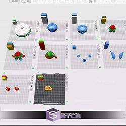 Stich Christmas STL Files