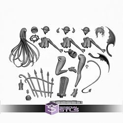 Succubus Karin Blue Archive STL Files