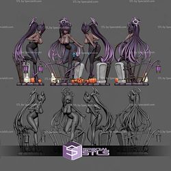 Succubus Karin Blue Archive STL Files