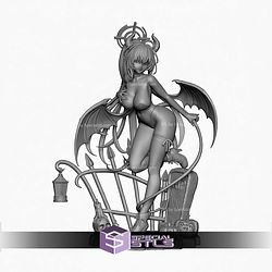 Succubus Karin Blue Archive STL Files