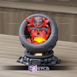 Super Basic Pokemon STL Incineroar Healing Machine