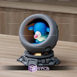 Super Basic Pokemon STL Popplio Healing Machine