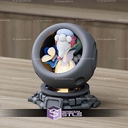 Super Basic Pokemon STL Primarina Healing Machine