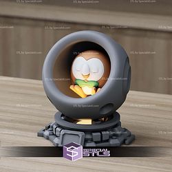 Super Basic Pokemon STL Rowlet Healing Machine