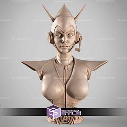 The Wasp Portrait Bust Comics STL Files