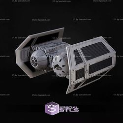 TIE Bomber Vehicle Kit Card STL Files