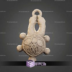 Two-Headed Turtle Talisman STL Files