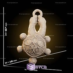 Two-Headed Turtle Talisman STL Files