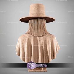 V for Vendetta Portrait Bust 334mm STL Files