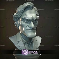 Mini Bust Character Collection STL Joaquin Phoenix