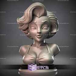 Mini Bust Character Collection STL Marilyn Monroe