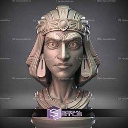 Mini Bust Character Collection STL Pharaoh