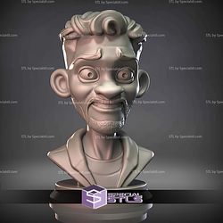 Mini Bust Character Collection STL Will Smith