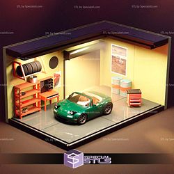 Model Kit Car STL Files MX5 NA