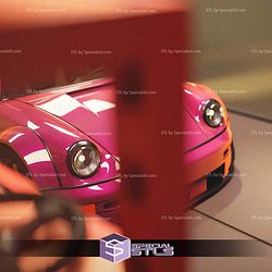 Model Kit Car STL Files Porche 964 RWB