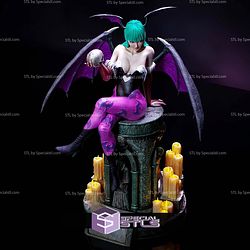 Morrigan Aensland Candle Base STL Files