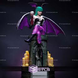 Morrigan Aensland Candle Base STL Files