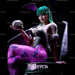 Morrigan Aensland Candle Base STL Files