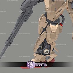 MSN-00100 Hyaku Shiki Soul of God Gundam STL Files