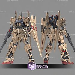 MSN-00100 Hyaku Shiki Soul of God Gundam STL Files