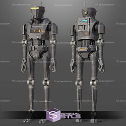 N5 Republic Security Droid 1-12 STL Files