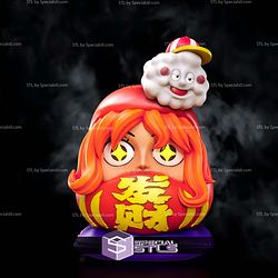 Nami Daruma STL Files
