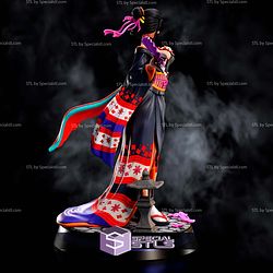 Nico Robin Kimono STL Files