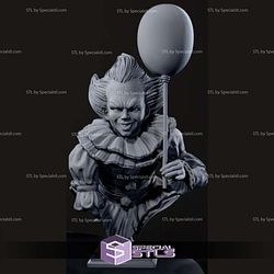 Pennywise Balloon Bust STL Files