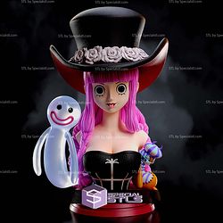 Perona Ghost Princess Bust STL Files