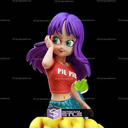 Pie Pie Mermaid Chibi Dragonball STL Files