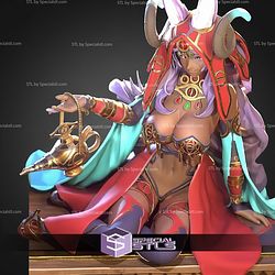 Queen of Sheba The Golden Empress of Desire STL Files