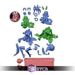 Queen of Sheba The Golden Empress of Desire STL Files