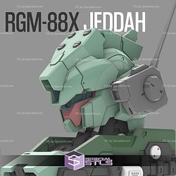 RGM-88X Jeddah Bust STL Files