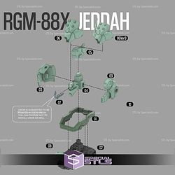 RGM-88X Jeddah Bust STL Files