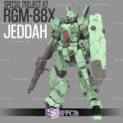 RGM-88X Jeddah Gundam STL Files