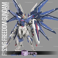 Rising Freedom STTS 909 Gumdam STL Files