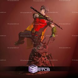 Robin Bo Staff STL Files