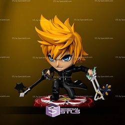 Roxas Kingdom Hearts Chibi STL Files