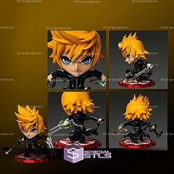 Roxas Kingdom Hearts Chibi STL Files