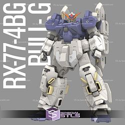 RX-77 4BG Bull-G Gundam STL Files