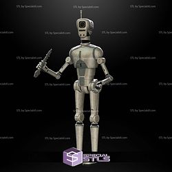SE-2 Worker Droid 1-12 STL Files