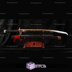 Shadowfang Katana with Stand Digital STL Files