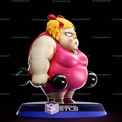 Strong Girl Chibi Dragonball STL Files