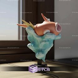 Super Basic Pokemon STL Magikarp Splash Bust