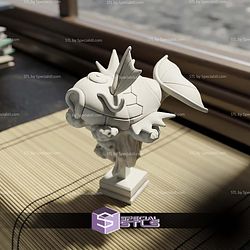 Super Basic Pokemon STL Magikarp Splash Bust