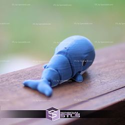 Super Basic STL Flexi Wiggly Whale