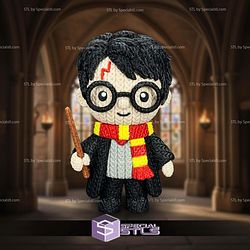 Super Basic STL Harry Potter Knitted